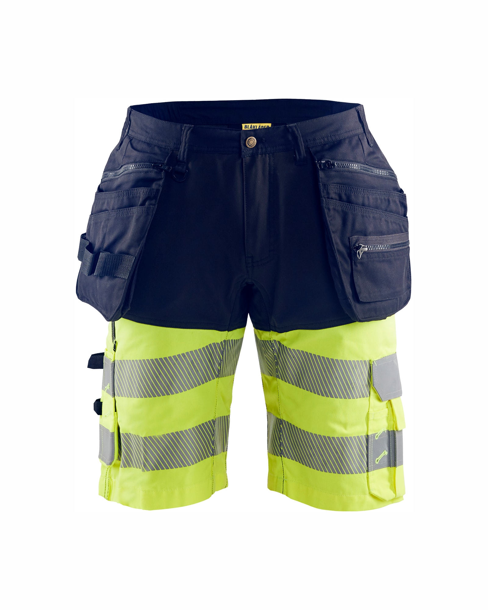Blåkläder High Vis Shorts mit Stretch Schwarz/Gelb - C62
