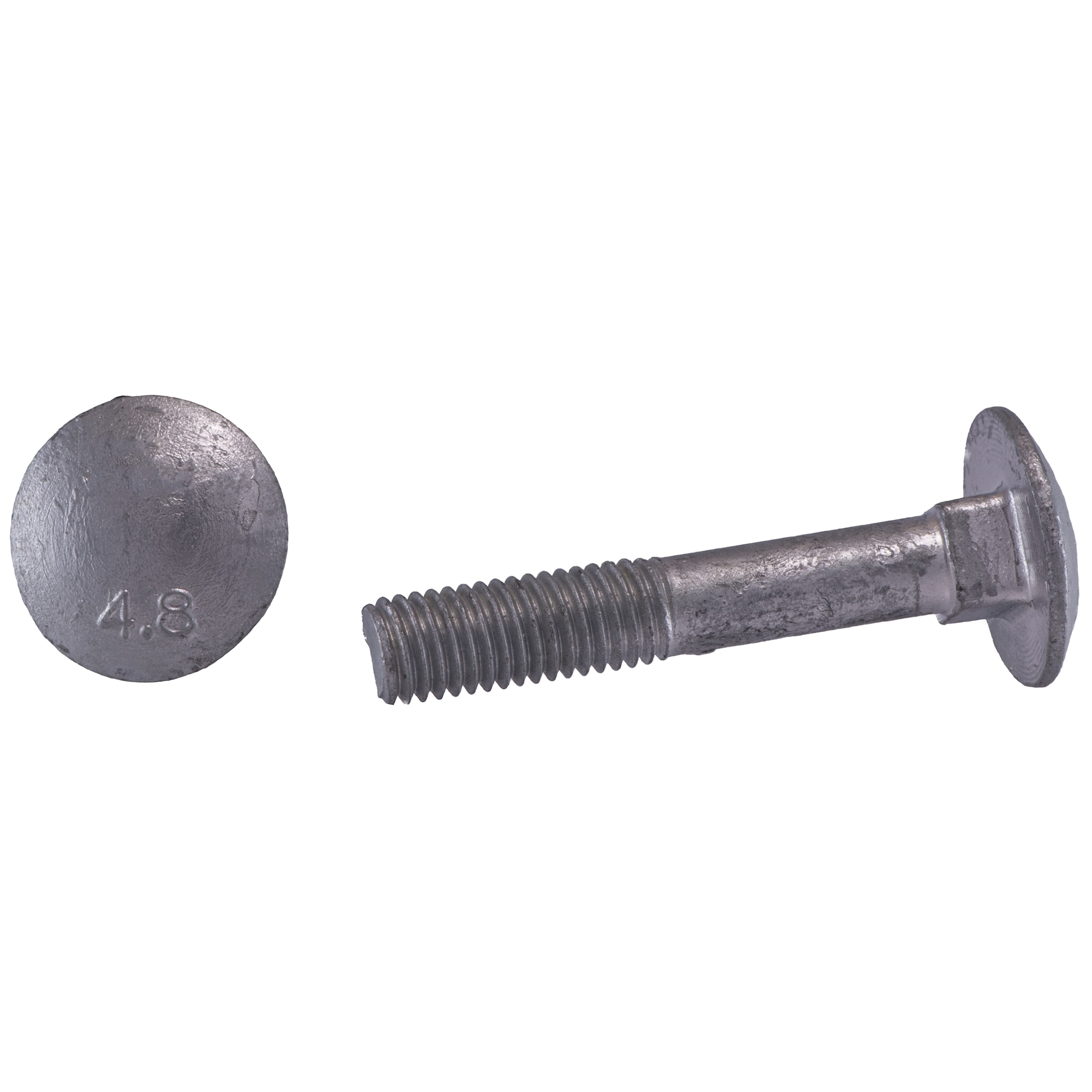 Arvid Nilsson MVBF D603-4.8U-FZV M8x40 Kullrig Vagnsbult 100-pack AN Box