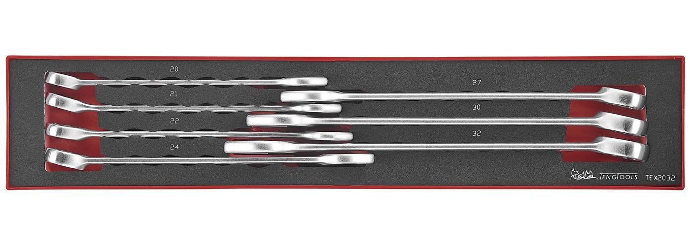 Teng Tools Ringgaffelnøglesæt med 7 dele TEX2032