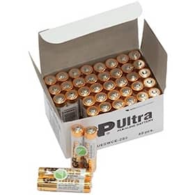 GP Ultra 40-Pack AAA Batteri