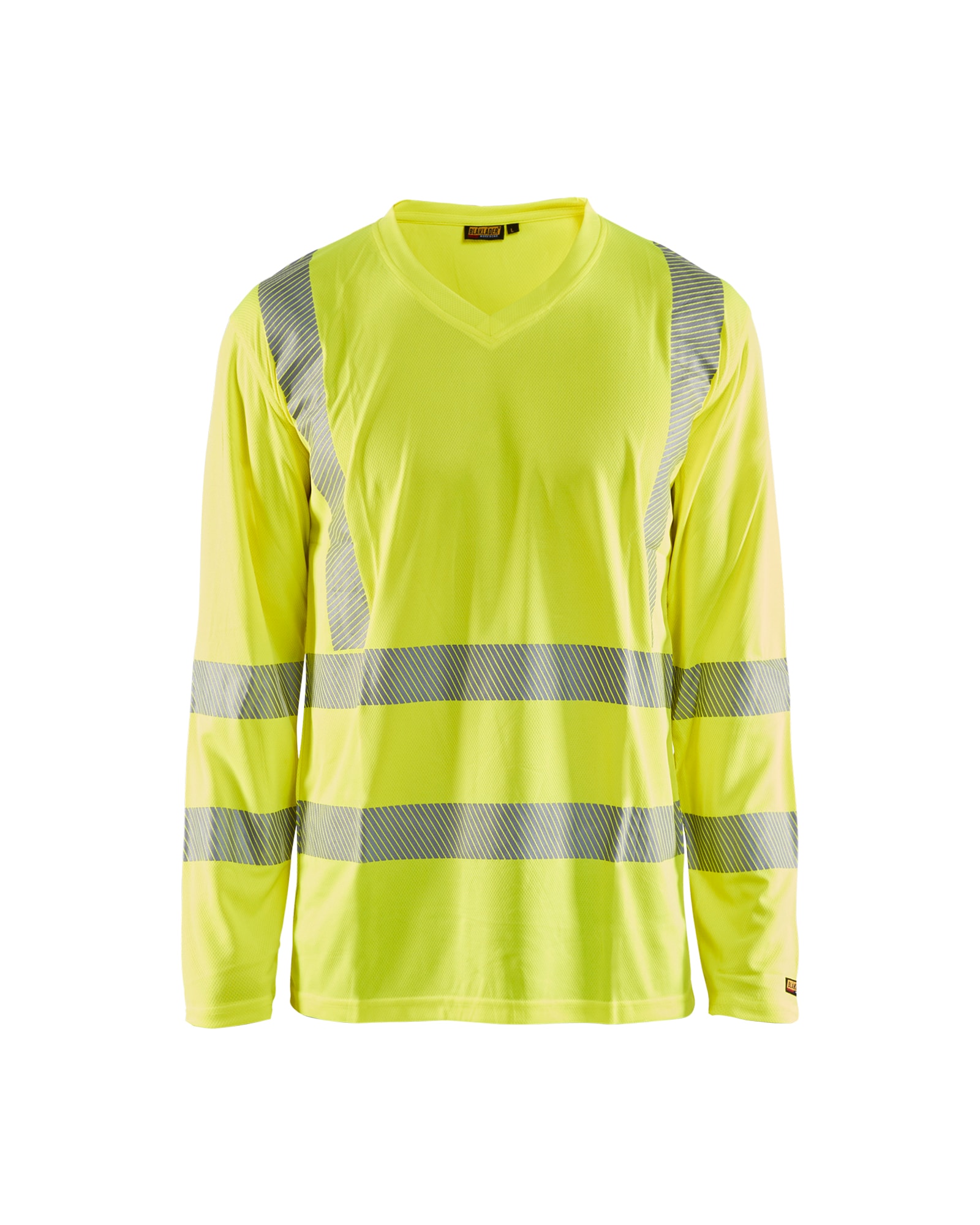Blåkläder UV Shirt High Vis Langarm High Vis Rot - XXXL
