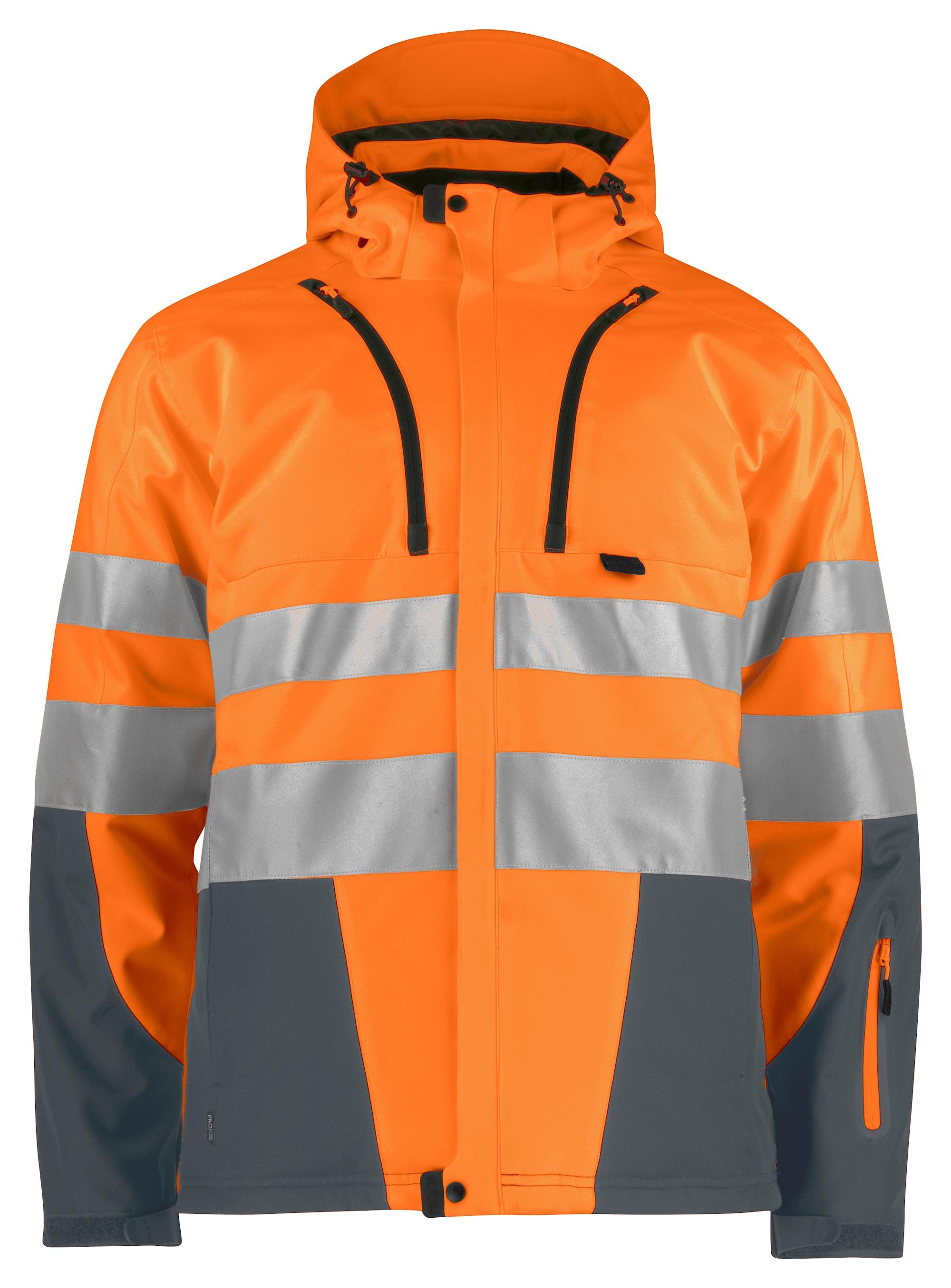 ProJob 6420 Tekninen Talvitakki En Iso 20471 Luokka 3/2 - Orange/Grey - L