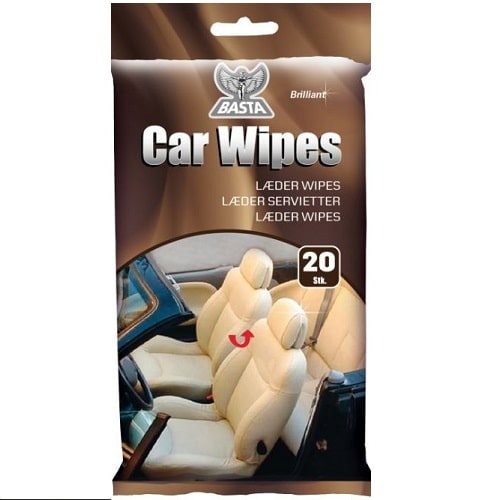 Basta Car Wipes læderrens 20 stk.