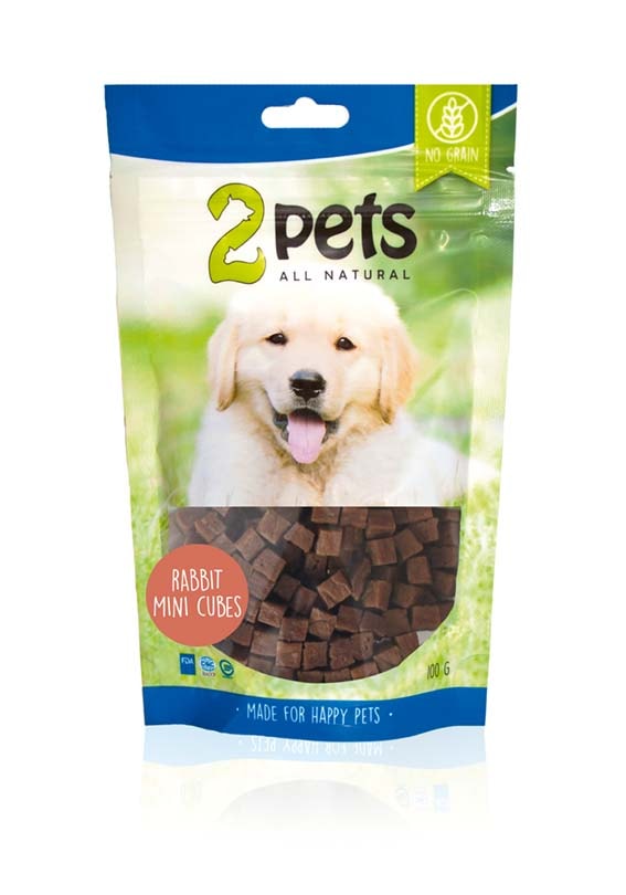 2pets Rabbit MiniCubes, 100g