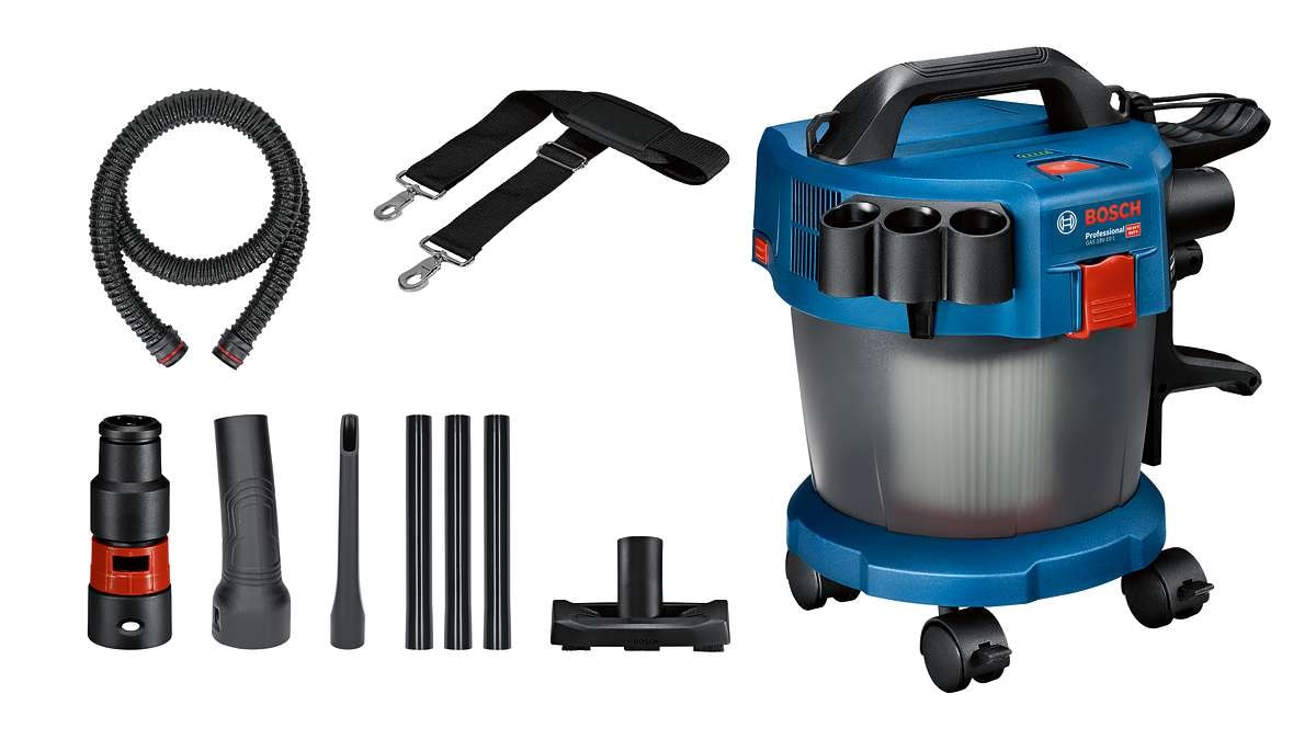 Bosch Dammsugare GAS 18V-10 med tillbehörssats