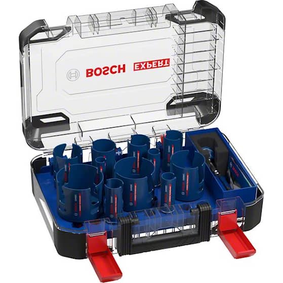 Bosch hullsagsett Expert Construction Material, 20-76 mm 15 stk.
