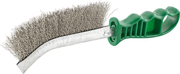Format Håndstålbørste Universal 260 mm 1-radet, bølget, rustfritt stål