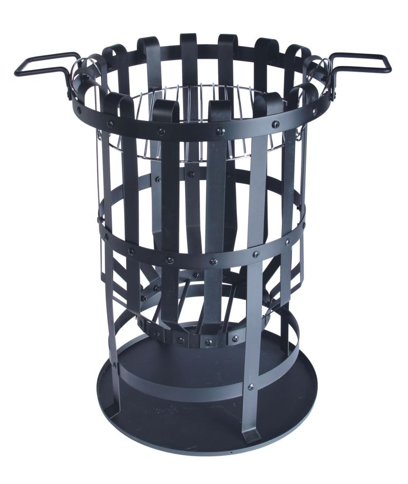 Eldkorg inkl galler & markplåt