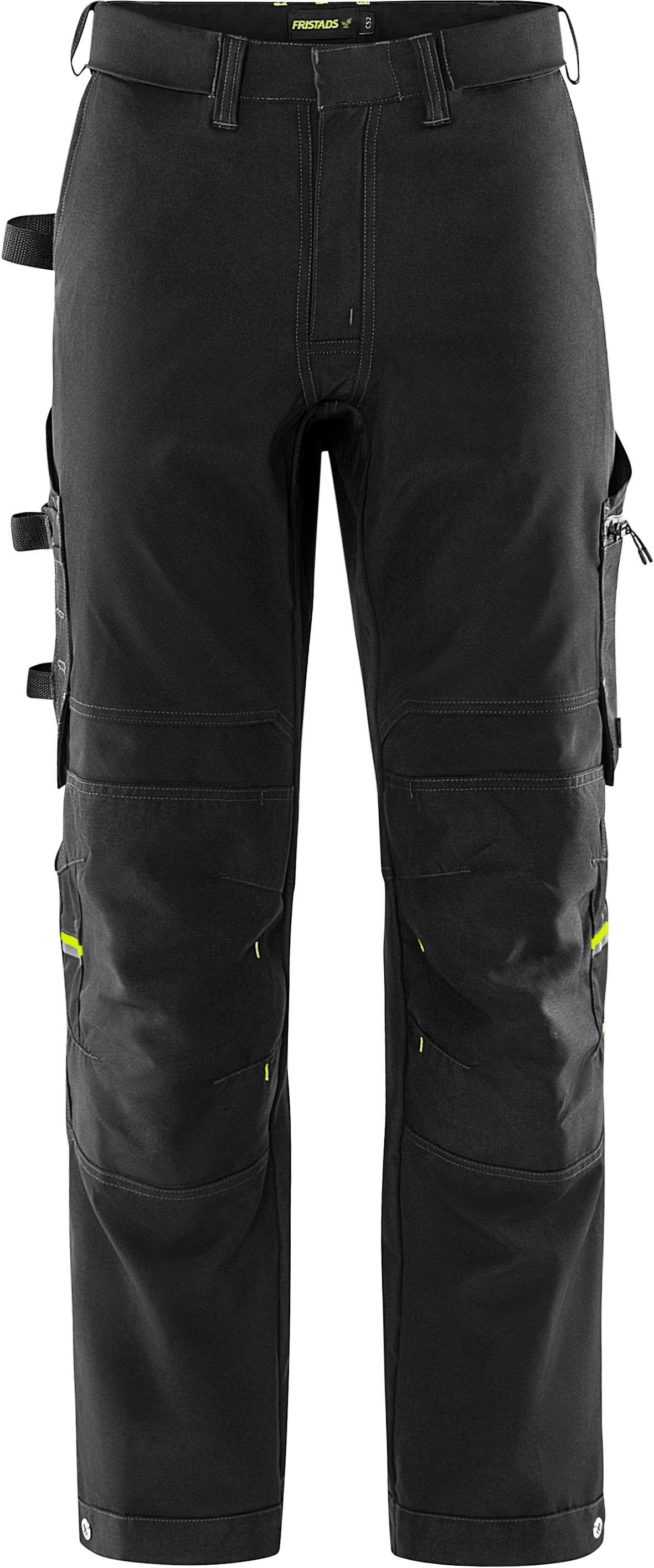 Fristads Hantverkarbyxa Stretch 2801 GHST Svart D120
