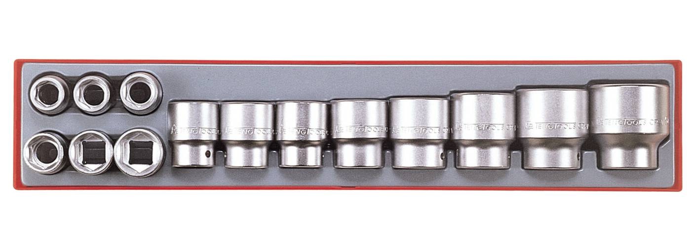 Teng Tools Topsæt med 14 dele. Med 3/4\" firkantfæste. TTX3414