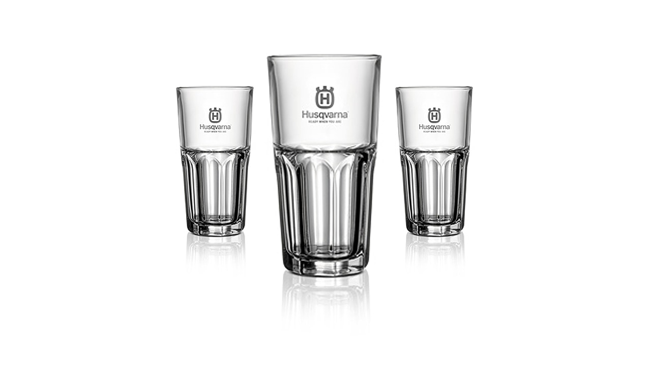 Husqvarna Juomalasi logo