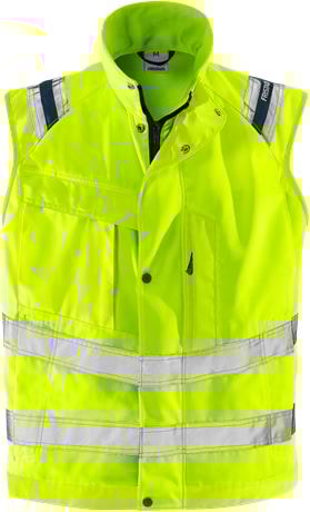 Fristads Vest høy synlighet, klasse 2 5013 PLU Hi-Vis Oransje 3XL