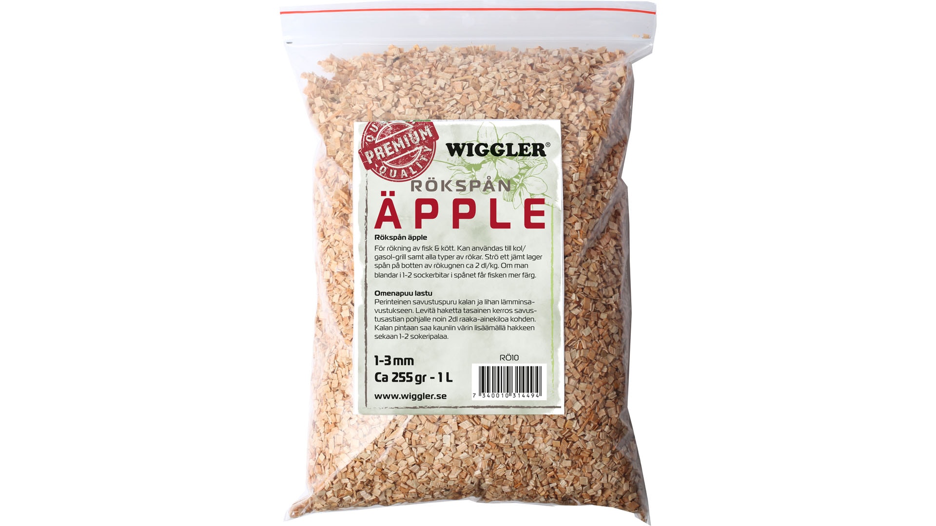 Wiggler Smoking Chips Apple 255g