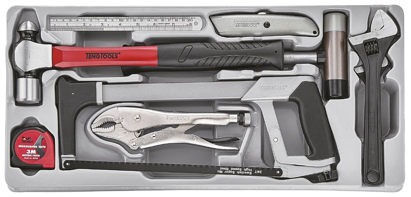 Teng Tools Verktygssats TTPS09 9 delar