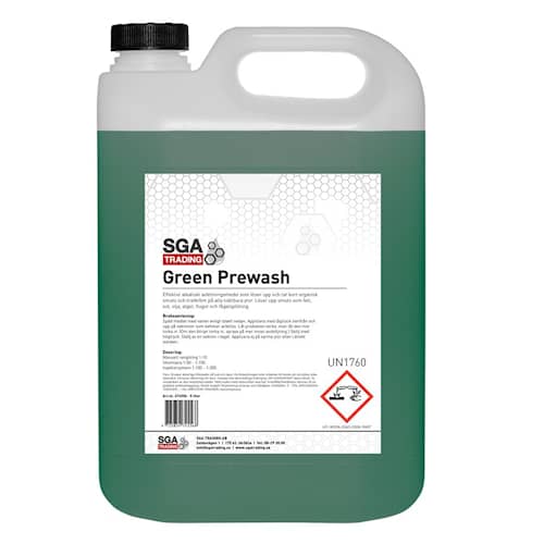 SGA Green Prewash 5l, förtvätt