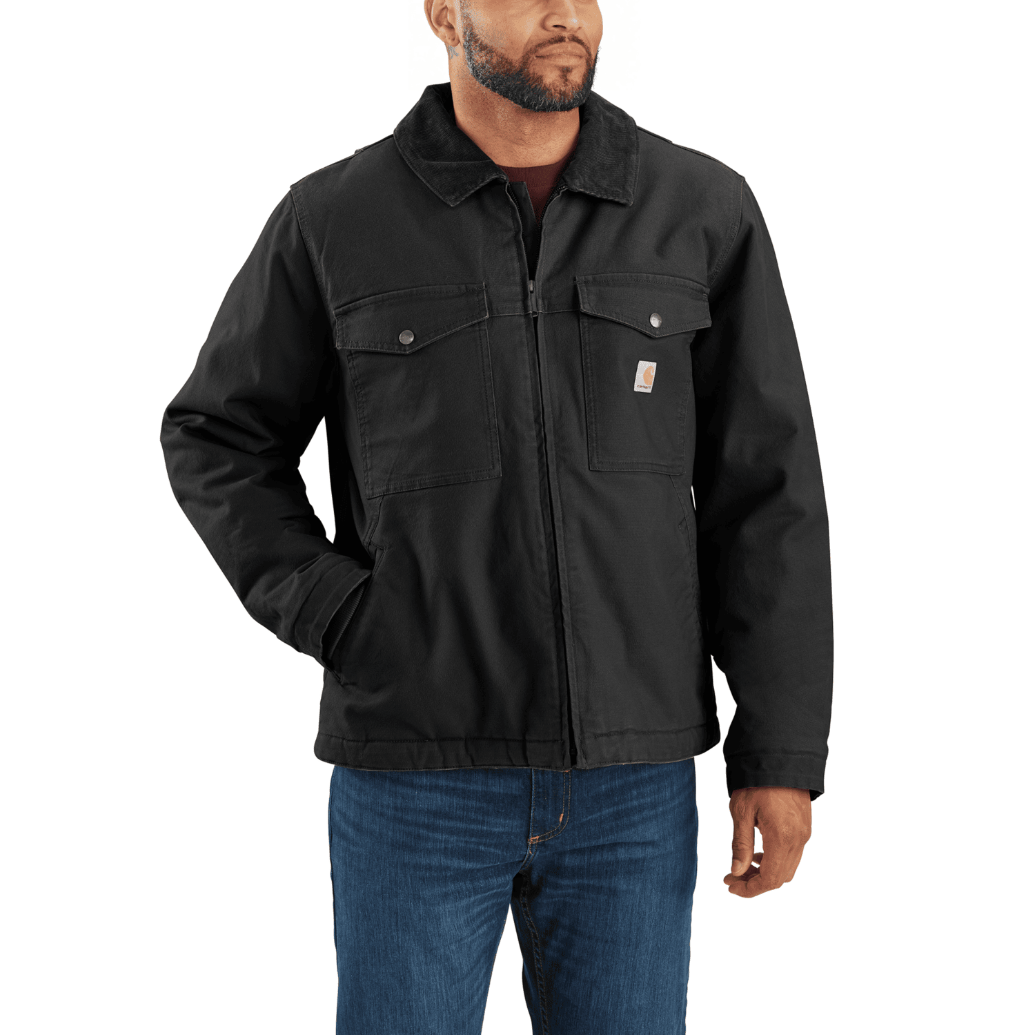 Carhartt Montana Rugged Flex™ Relaxed Fit Duck Insulated Jacka Herr Black M