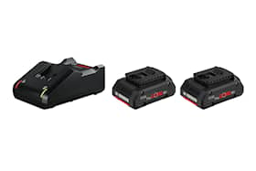Bosch Startpaket ProCORE 18V med 2st 4Ah batterier och snabbladdare GAL 18V-40
