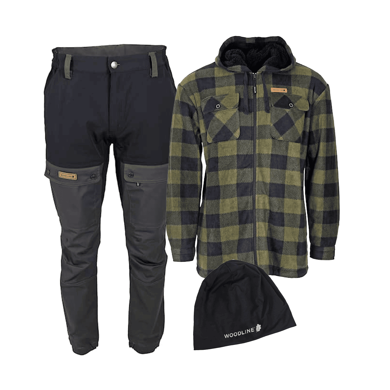 Woodline Fritidspaket Svart/Grå Herr