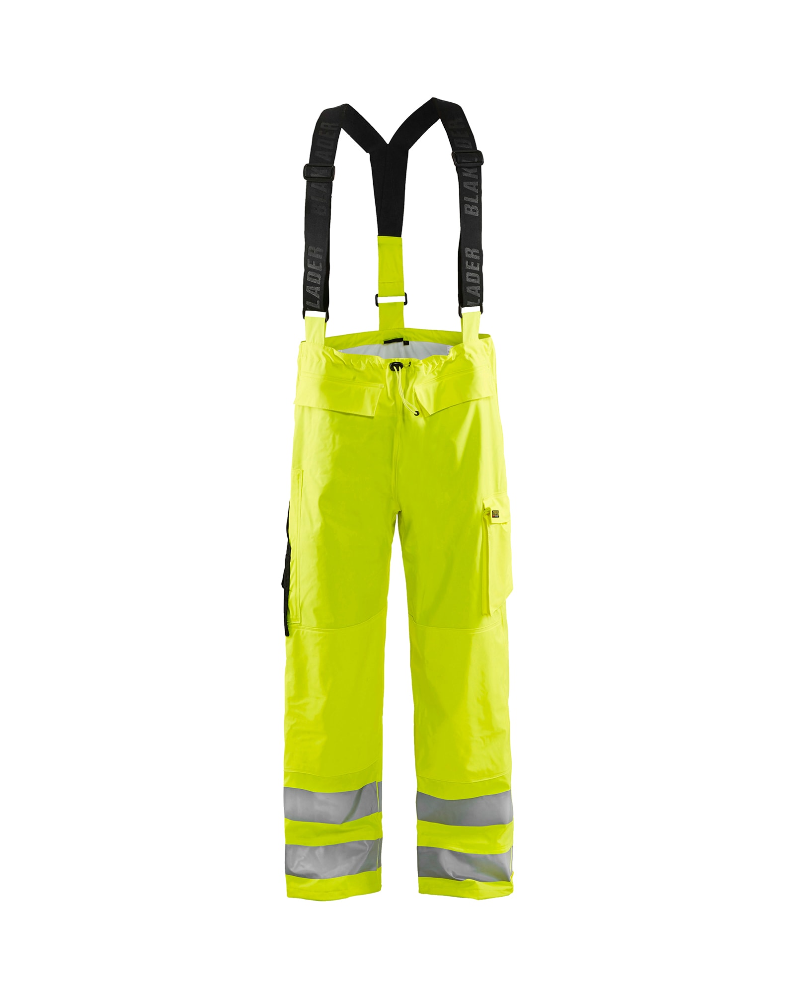 Blåkläder Flammschutz Regenhose High Vis Gelb - XXXL