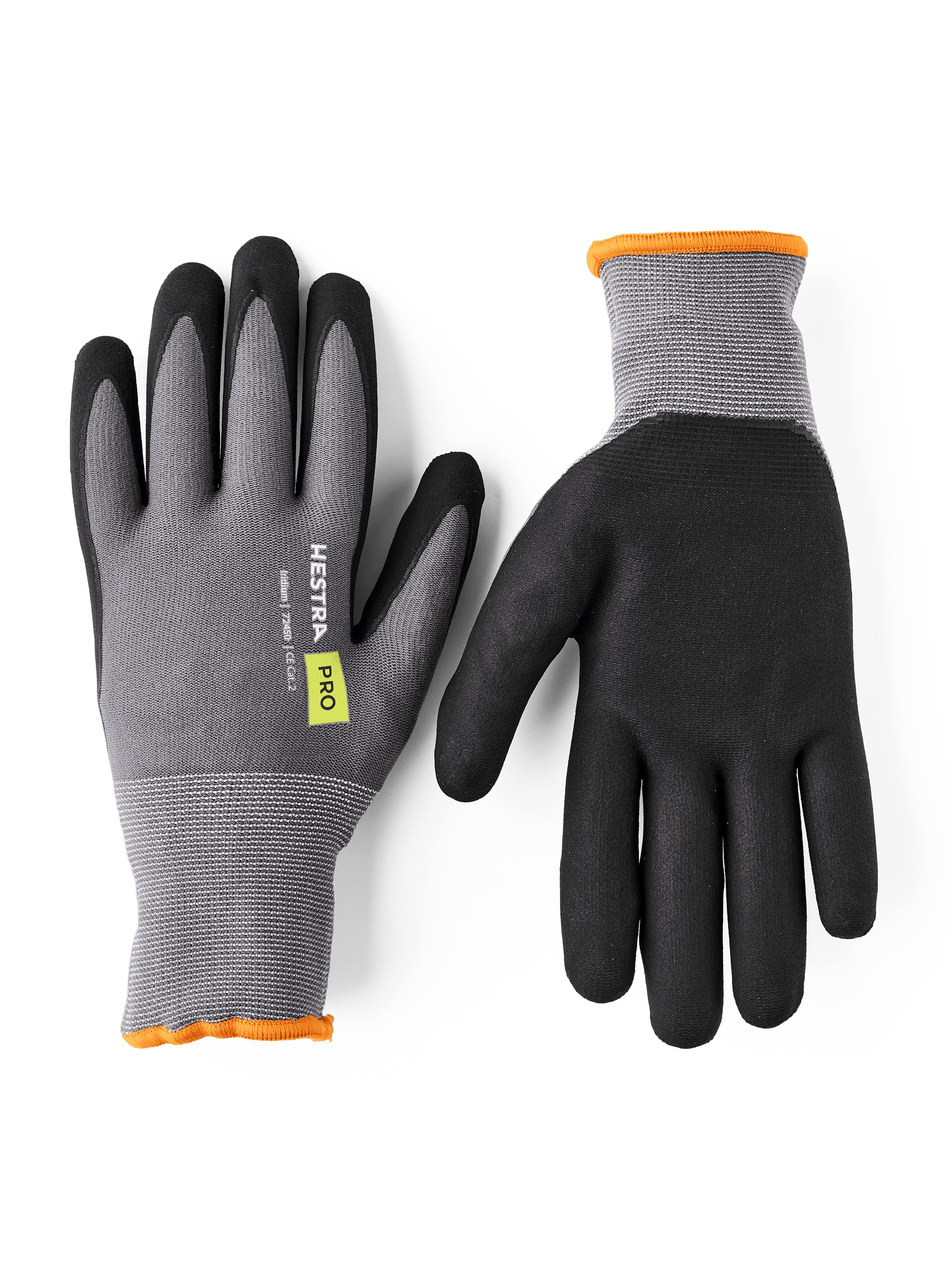 HestraJob Beryllium Arbeitshandschuhe Schwarz Gr. 9