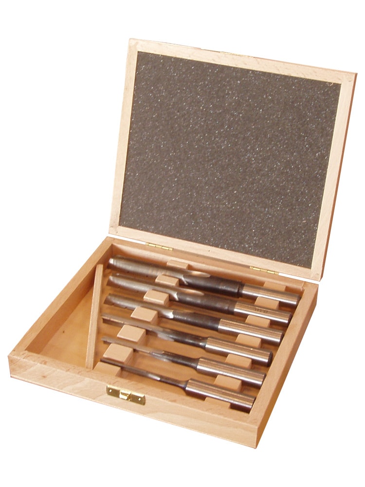 Duab langhullsborr sett 6–16 mm, høyreskjærende