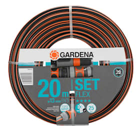 Gardena Comfort Flex slange 1/2" 20 meter inkl. fittings