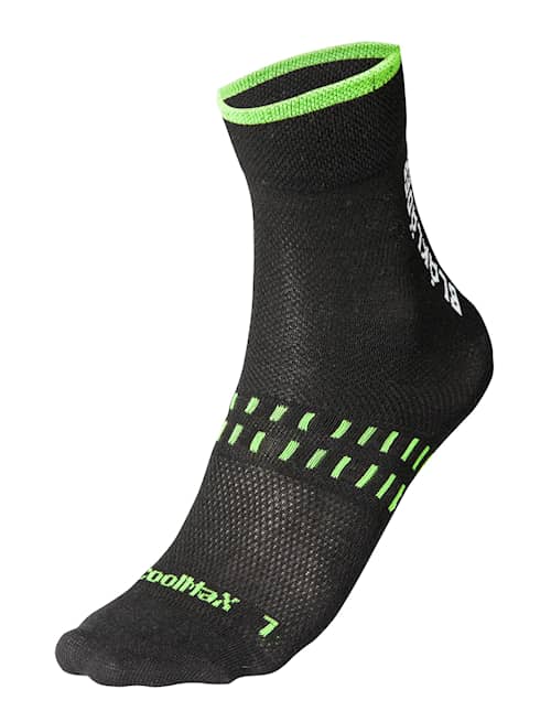 Socka Dry 2-pack Black/NEON Green 36-39