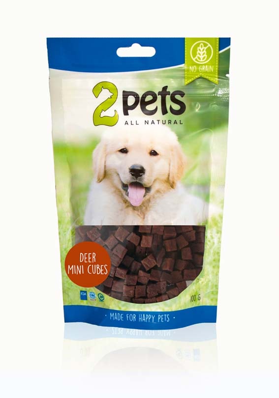 2pets Deer MiniCubes 100g