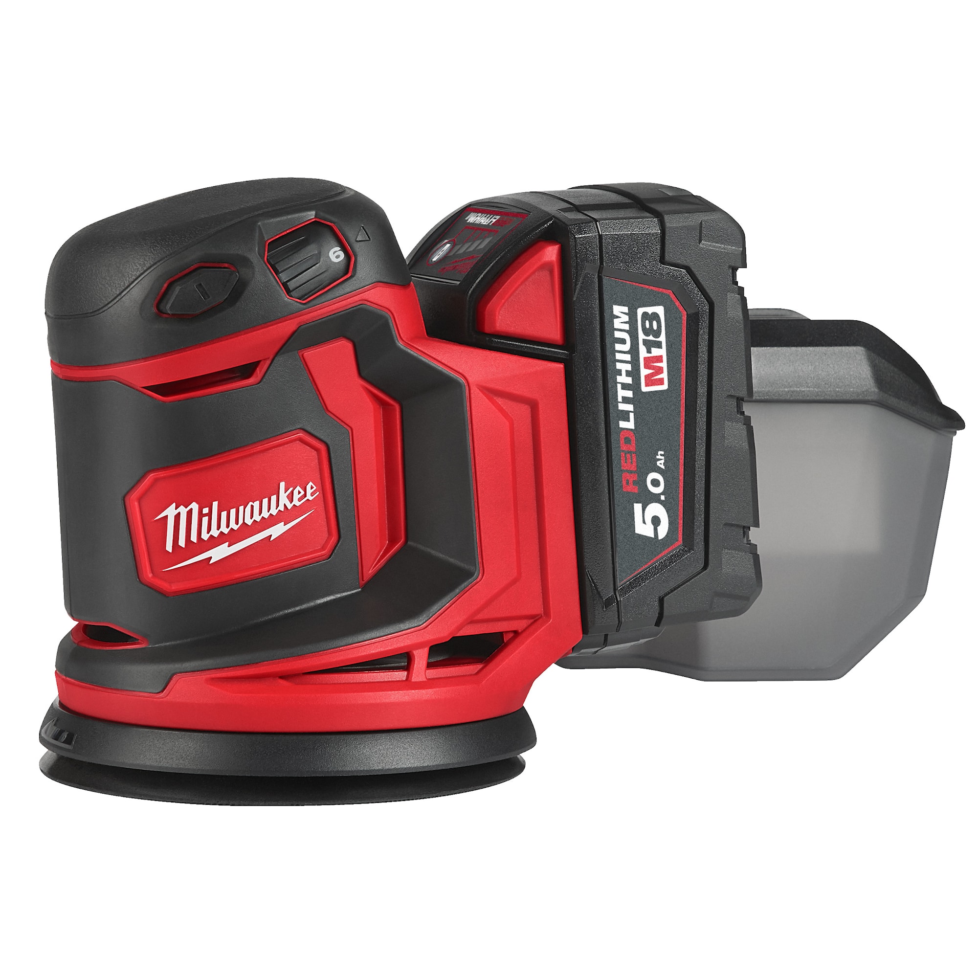 Milwaukee M18 BOS125-502B Excenterslip