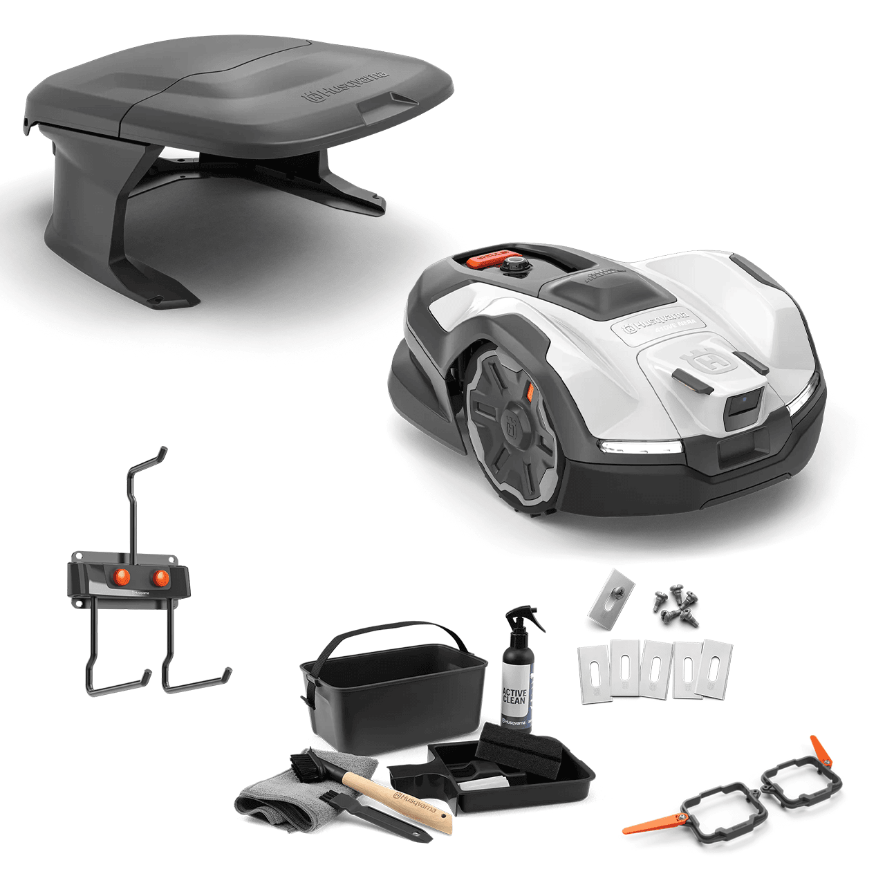 Husqvarna Automower® 410VE Sort Premium-pakke