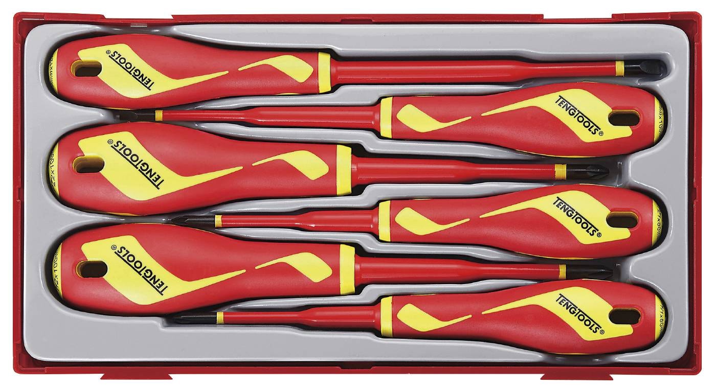 Teng Tools 6-osainen ruuvitalttasarja 1000 V TTV706N