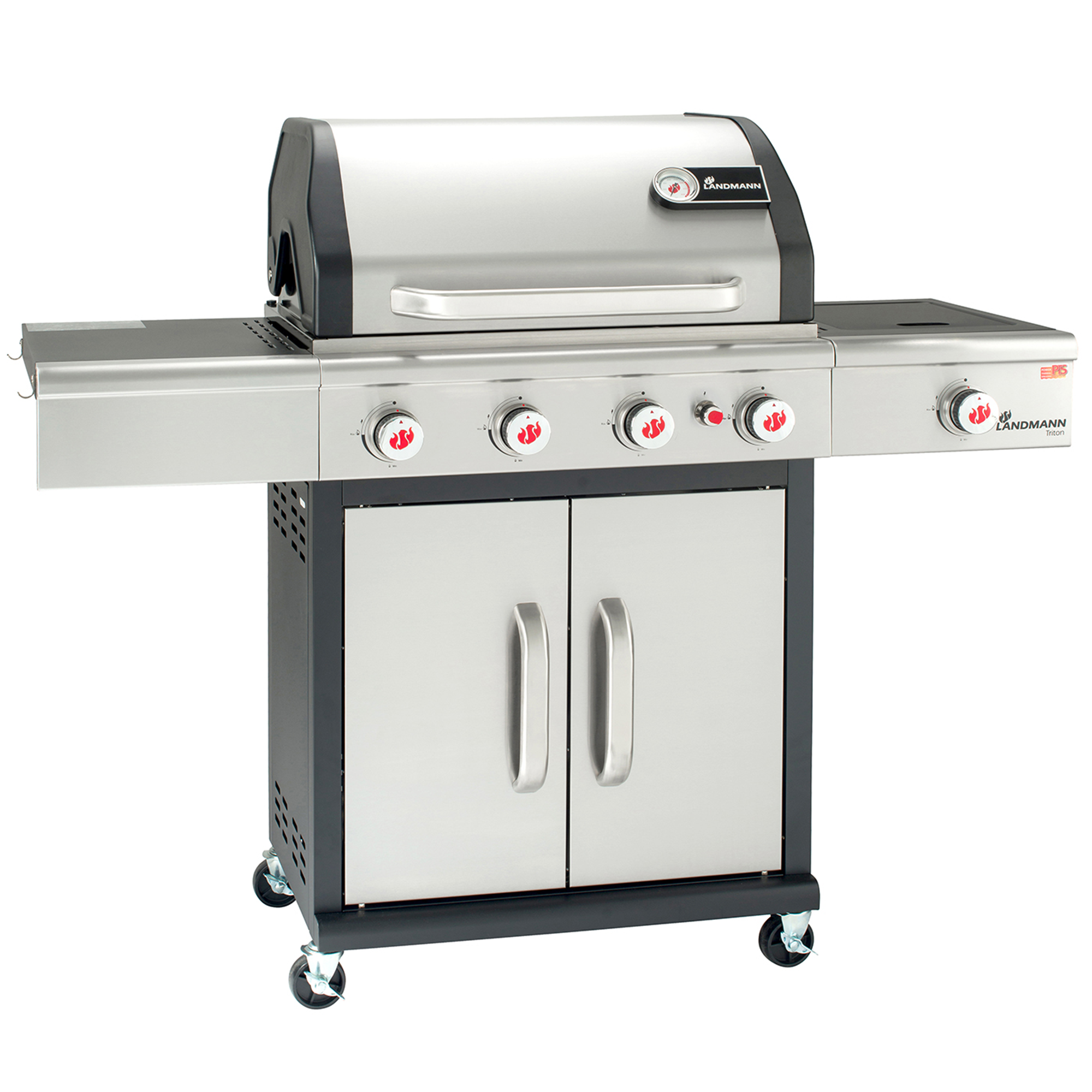 Landmann Triton cooK PTS 4.1 Stainless Steel Gasolgrill