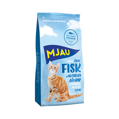 Mjau Fisk Torrfoder 1,75kg
