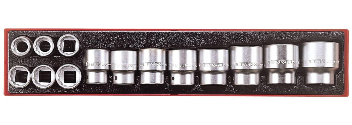 Teng Tools 14-osainen hylsysarja. Nelikulmainen 3/4\"-kiinnitys. TTX34AF
