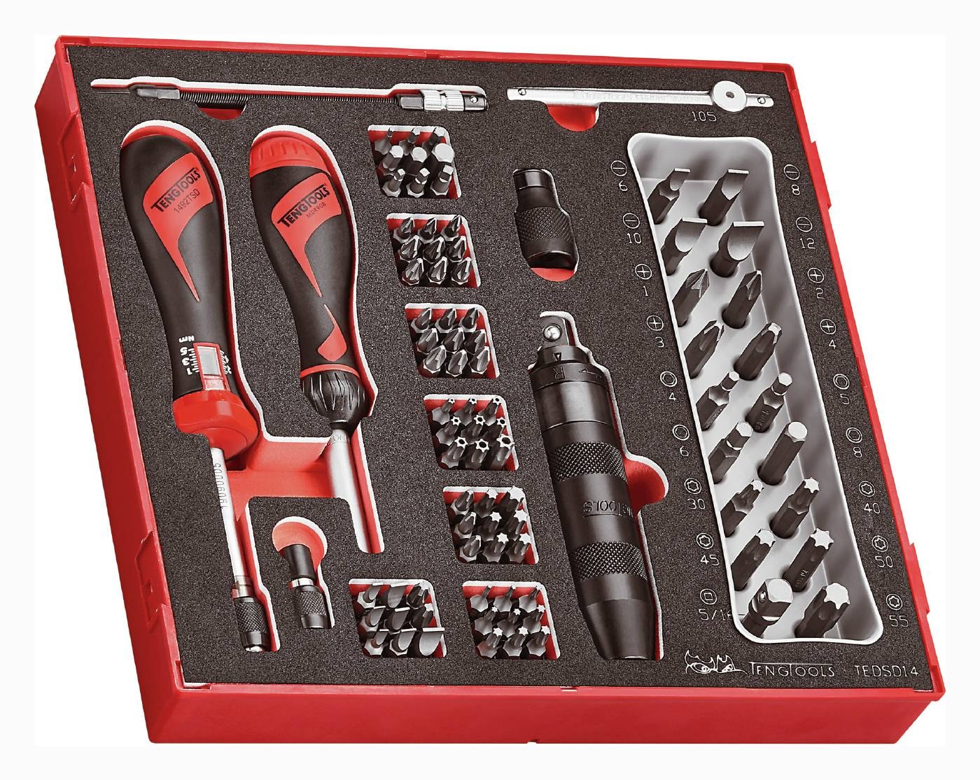 Teng Tools Momentskruetrækker TEDSD14 1-5 Nm