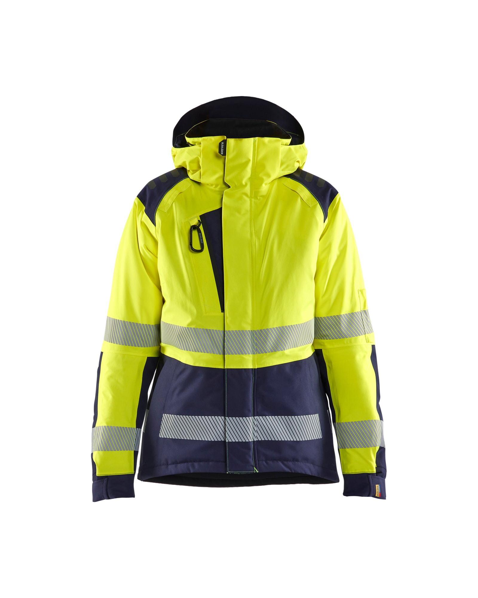 Blåkläder Damen High Vis Winterjacke High Vis Rot/Schwarz - XXXL