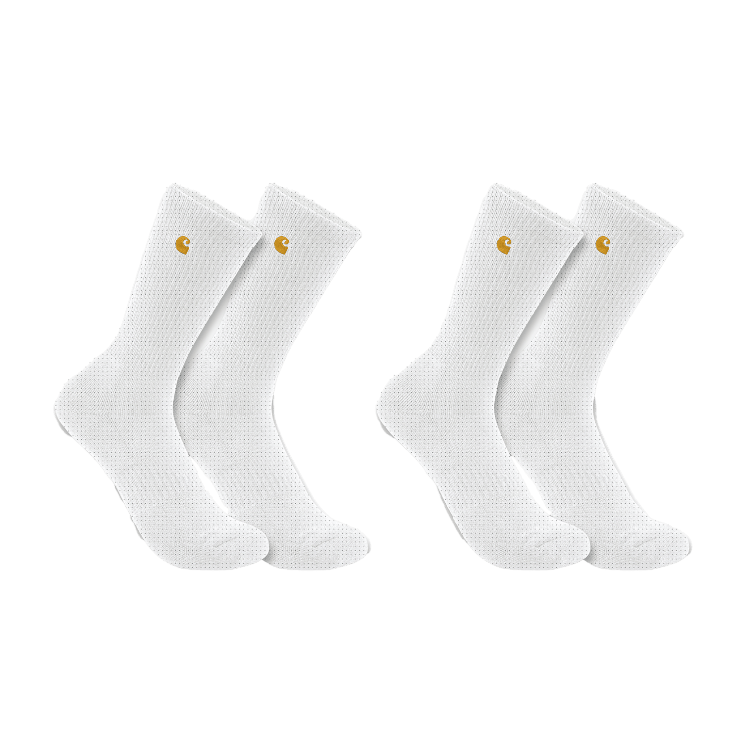 Carhartt Carhartt Force™ Midweight Crew Strumpor 2-pack Herr White XL