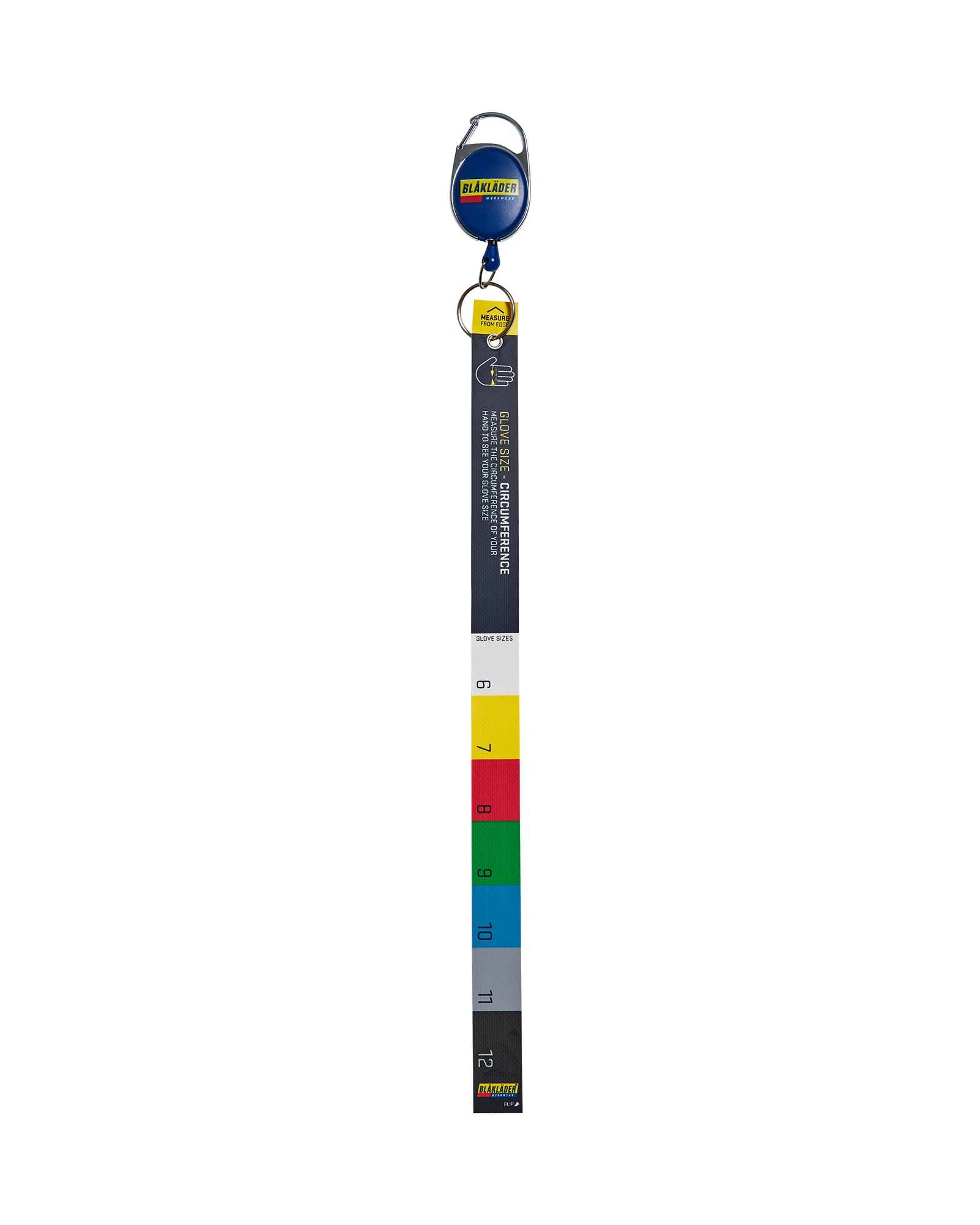 Blåkläder 9971-0000 Måttband för handskar Mörk marinblå onesize