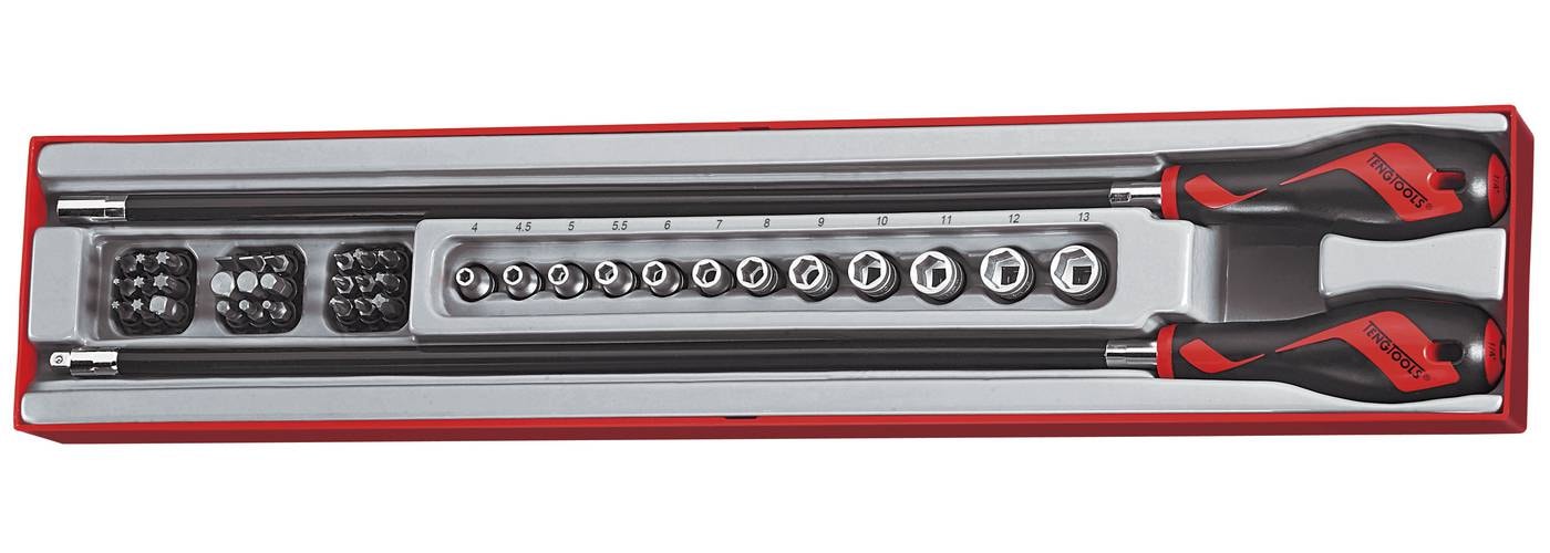Teng Tools 41-osainen Ruuvitaltanvarsisarja TTXMD41N