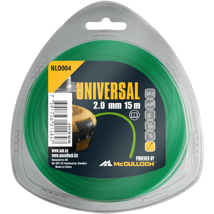 McCulloch 2,0 mm 15 m Trimmerlina