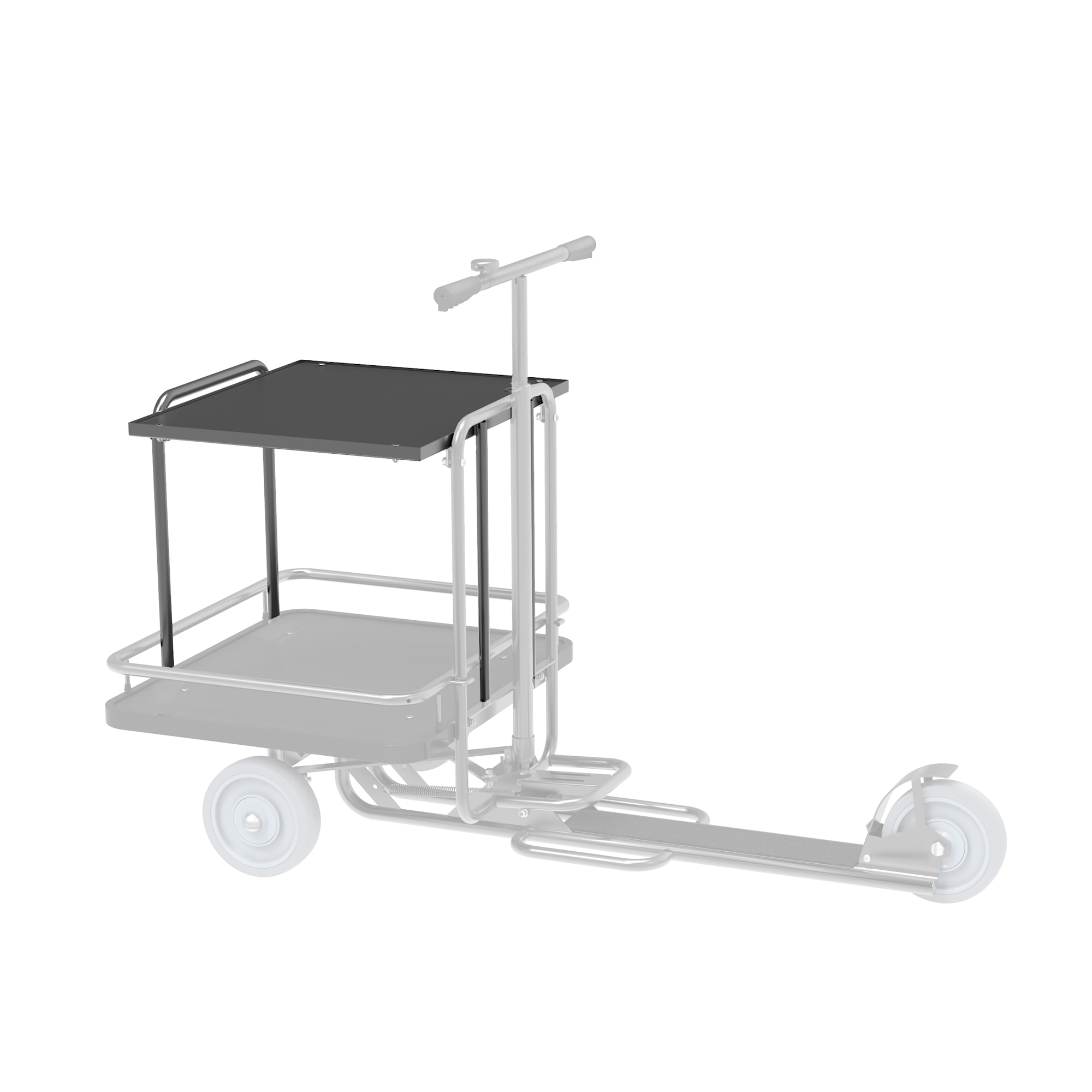 Kongamek mørkegrå hylde KM07350-H-ERGO