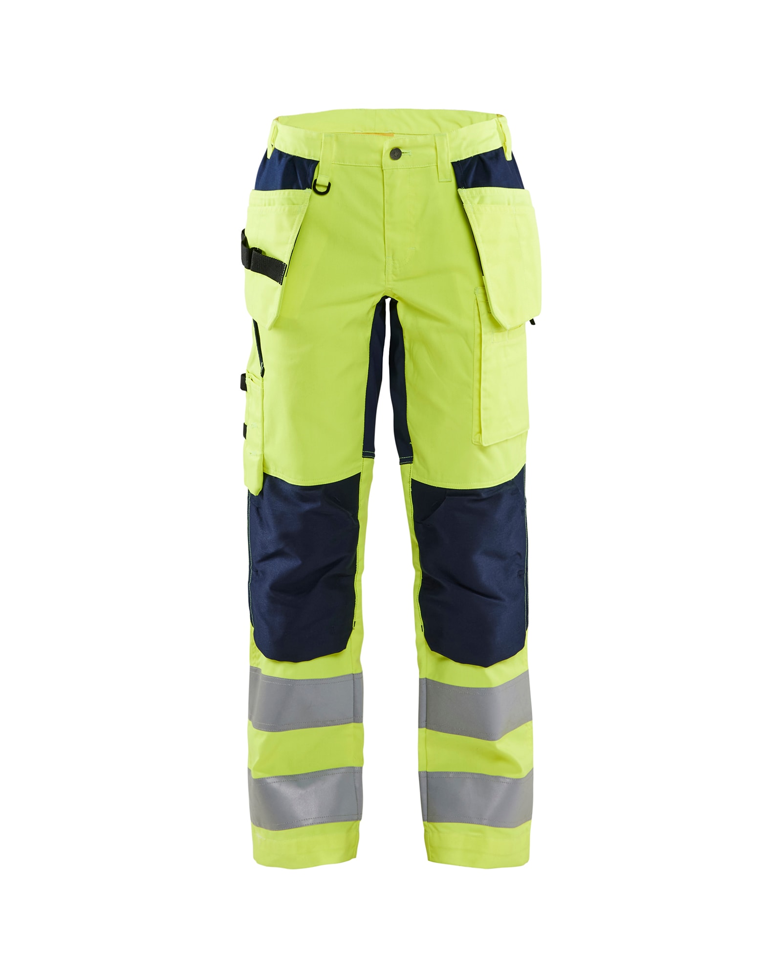 Blåkläder Damen High Vis Arbeitshose mit Stretch High Vis Rot/Schwarz - D25