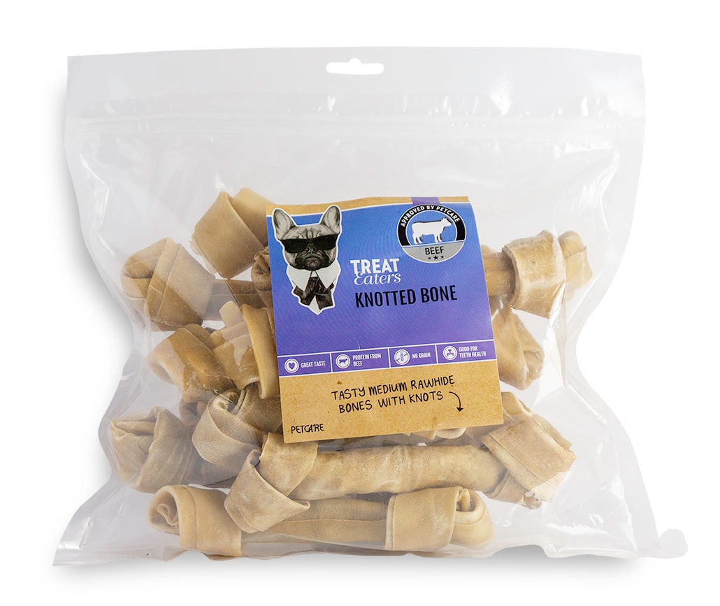 Treateaters Knotted Bone 16cm 10-pack