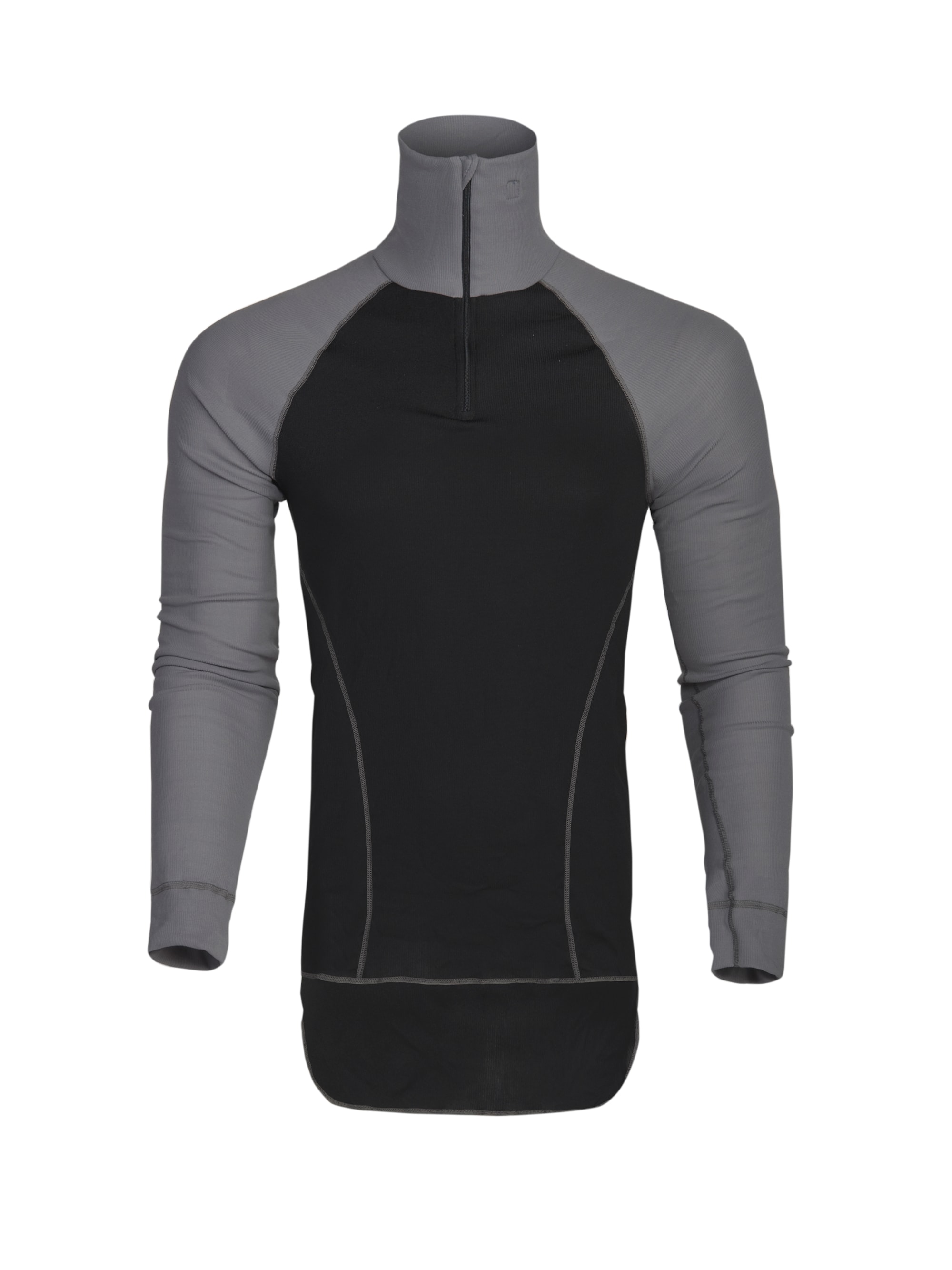 ProJob 3103 Undertrøye Med Polo - Black - L