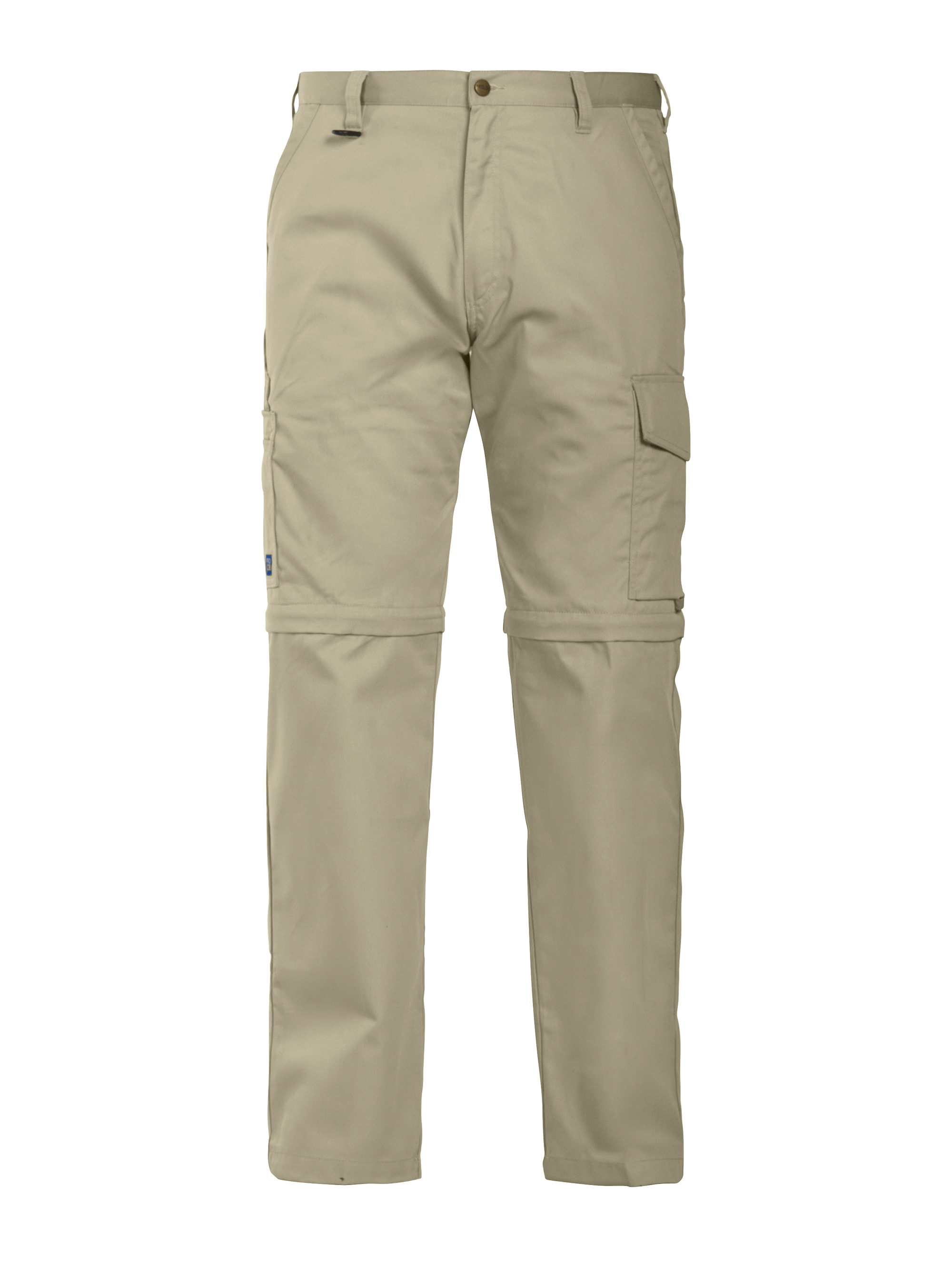 ProJob 2502 Servicebukse Zip Off - Khaki - D112