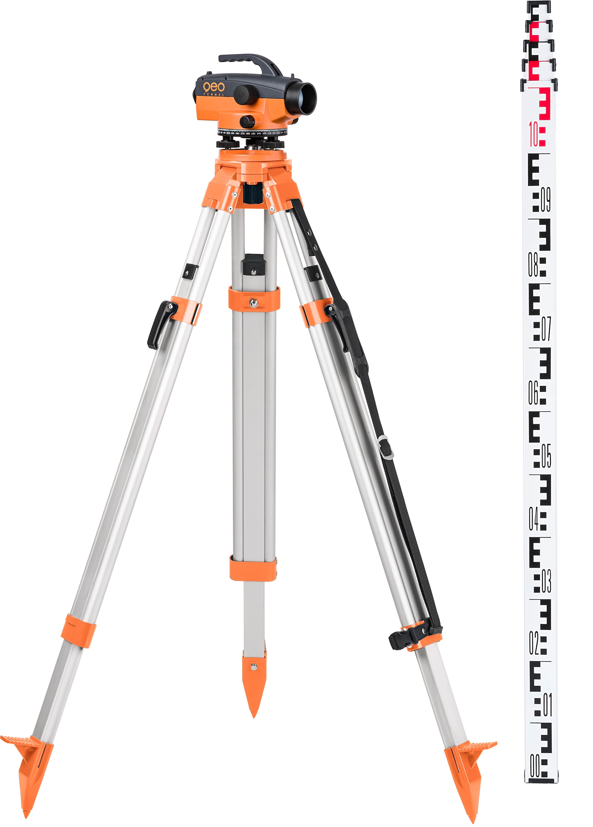 geo-FENNEL Nivelliergerät GFN 1 32x Vergrößerung, komplett