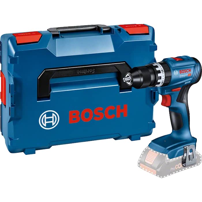 Bosch GSB 18V-45 slagboremaskine uden batteri og lader L-Boxx