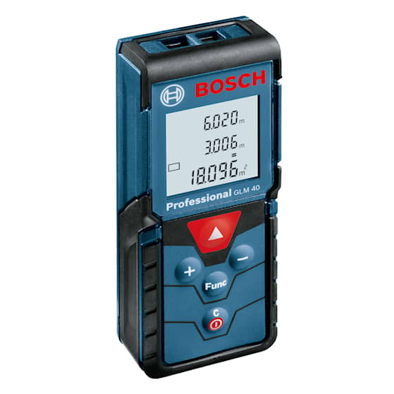 Bosch GLM 40 afstandsmåler +/- 1,5 mm nøjagtighed