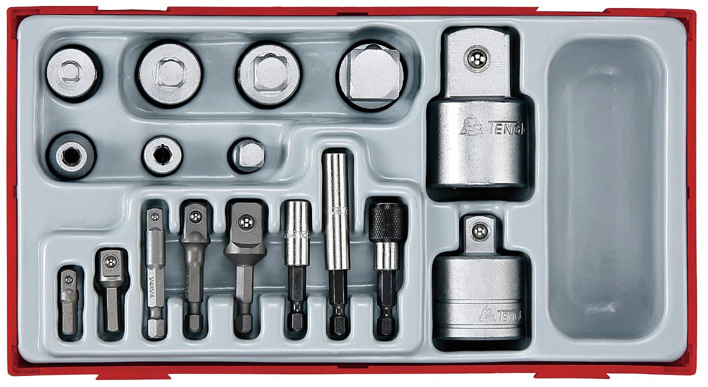 Teng Tools Adaptersats TTADP17 17 delar