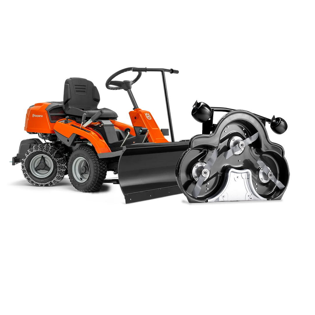 Husqvarna havetraktor Rider 214C plovpakke